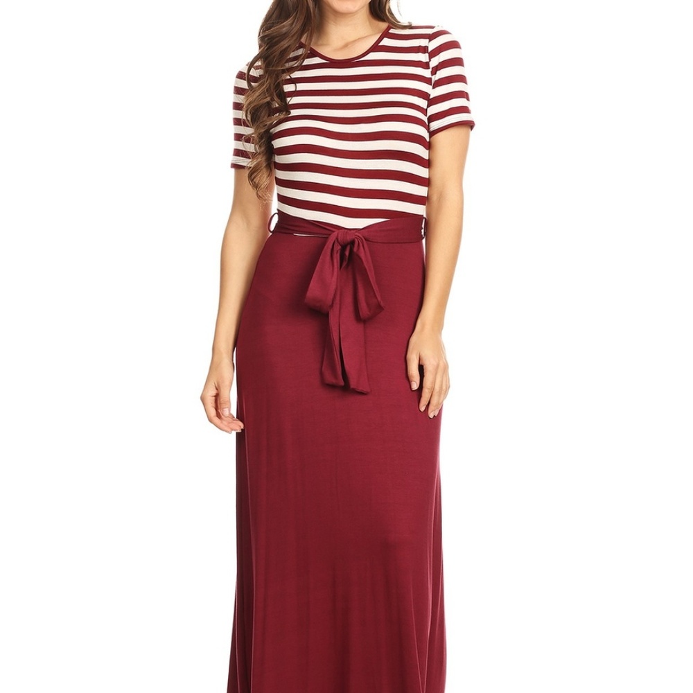 PLUS SIZE MAXI DRESS